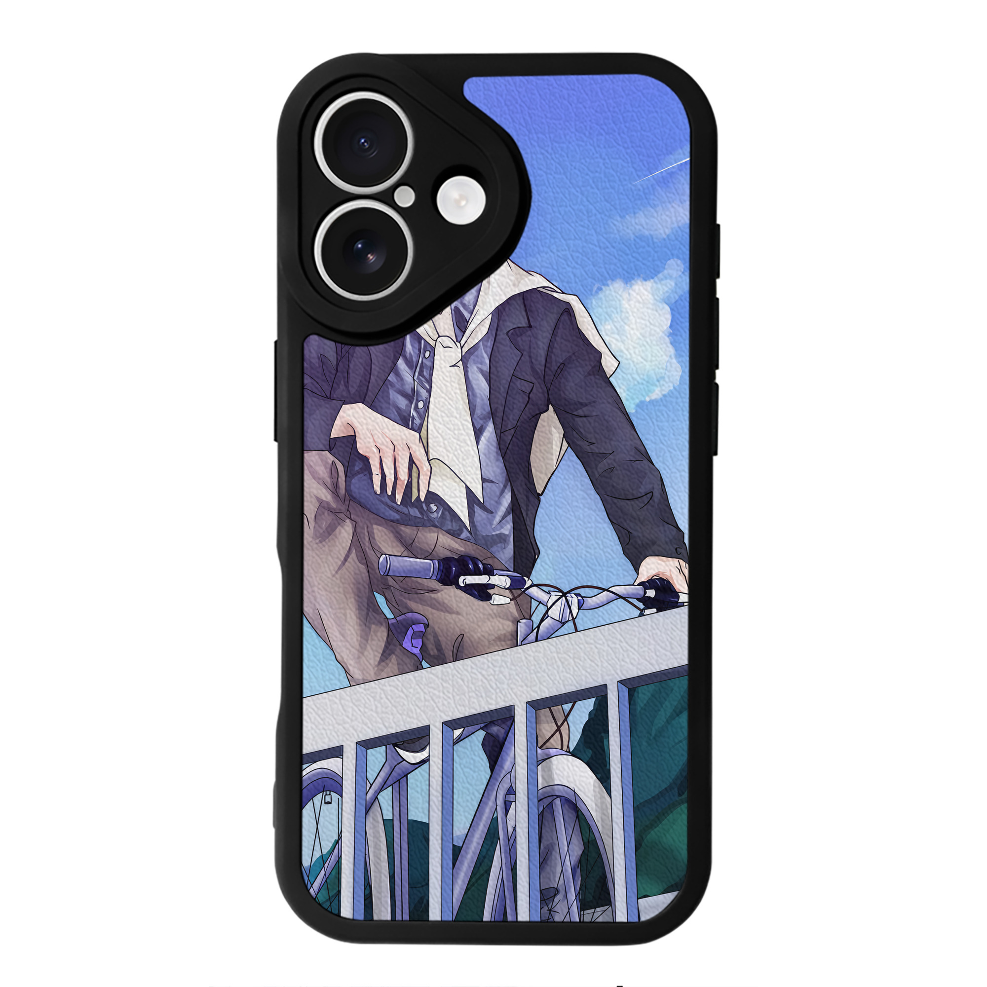 （画像用） SLAM DUNK／スラムダンク 【iPhone 16シリーズ対応】シリコンスマホケース（レザー調） 材質：シリコン